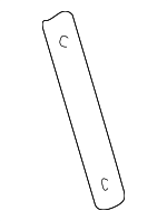 K2A160427 - Body: Reinforced Beam Bracket for Kia: Sephia, Spectra Image