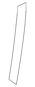 91161AG230 - Body: License Pocket Protector for Subaru: Legacy, Outback Image