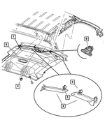 5KB08BD1AA - Interior Trim: Headliner for Mopar Image