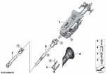 32306786254 - Steering: Steering Wheel Column Adjustment,Electr. for BMW Image