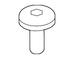 986269 - Engine: Mount Bracket Screw for Volvo Image