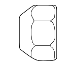 9094201062 - Suspension: Alloy Wheels, Hub Nut for Toyota: Avalon, Camry, Celica, Cressida, Paseo, Previa, Sienna, Solara, Supra Image