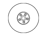42611AE010 - Suspension: Wheel, Alloy for Toyota: Sienna Image