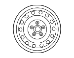 4261108010 - Suspension: Wheel, Steel for Toyota: Sienna Image