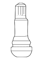 9008045006 - Suspension: Valve Stem for Scion: tC, xA, xB | Toyota: 4Runner, Avalon, Camry, Celica, Corolla, Cressida, Echo, FJ Cruiser, Highlander, Land Cruiser, Matrix, MR2 Spyder, Paseo, Pickup, Previa, Prius, Prius Plug-In, Prius V, RAV4, Sequoia, Sienna, Solara, Supra, T100, Tacoma, Tercel, Tundra, Venza, Yaris Image