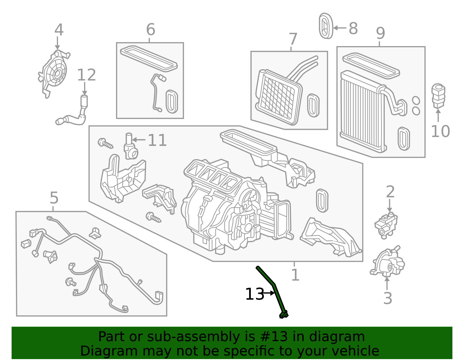 80271-TVA-A00 - High-Quality A/C Evaporator Drain for 2018-2022 Honda ...