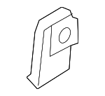 8241217000 - Body: Door Glass Holder for Hyundai: Accent Image