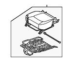 882022F701472 - Body: Seat Cushion for Kia: Spectra, Spectra5 Image