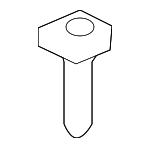 883962F000GW - Body: Headrest Guide for Kia: Spectra, Spectra5 Image