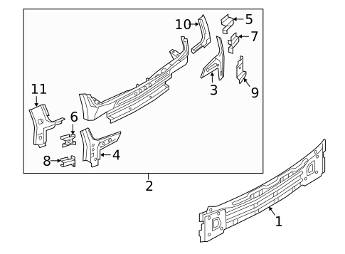 Rear Body for 2022 Audi SQ7 #0