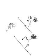 55396770AB - Electrical: Sensor Mounting Bracket for Mopar Image