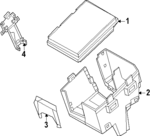 284B86TX0A - : Upper Cover for Nissan: Murano Image