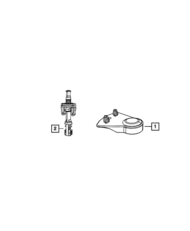 5026571AA - Electrical: Striker Plate for Mopar Image