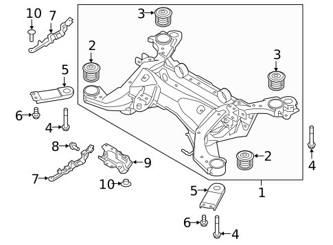 Suspension Mounting for 2019 Volvo S60 #2