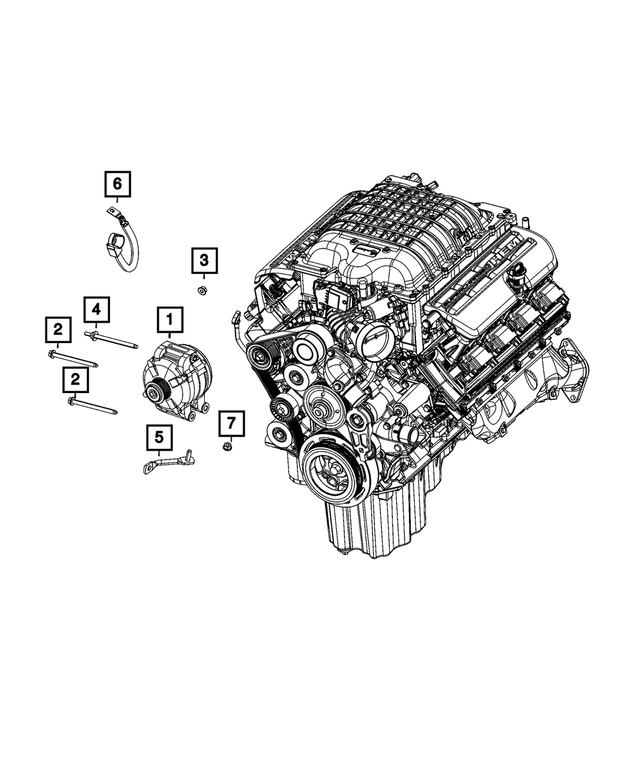 5035679AA - Electrical: Engine Generator for Mopar Image image