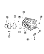 RL036638AA - Engine 3.8L Six Cylinder: Short Block for Mopar Image