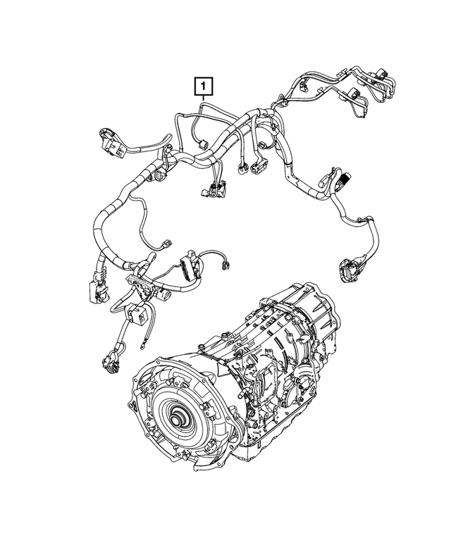 68551823AA - Electrical: Transmission Wiring for Mopar Image image