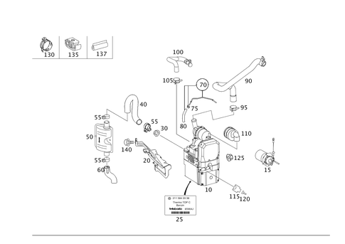Independent Heating for 2007 Mercedes-Benz CLS550 #0