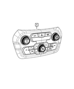 6VP37LXHAA - Air Conditioners and Heaters: A/C And Heater Control for Jeep: Renegade Image
