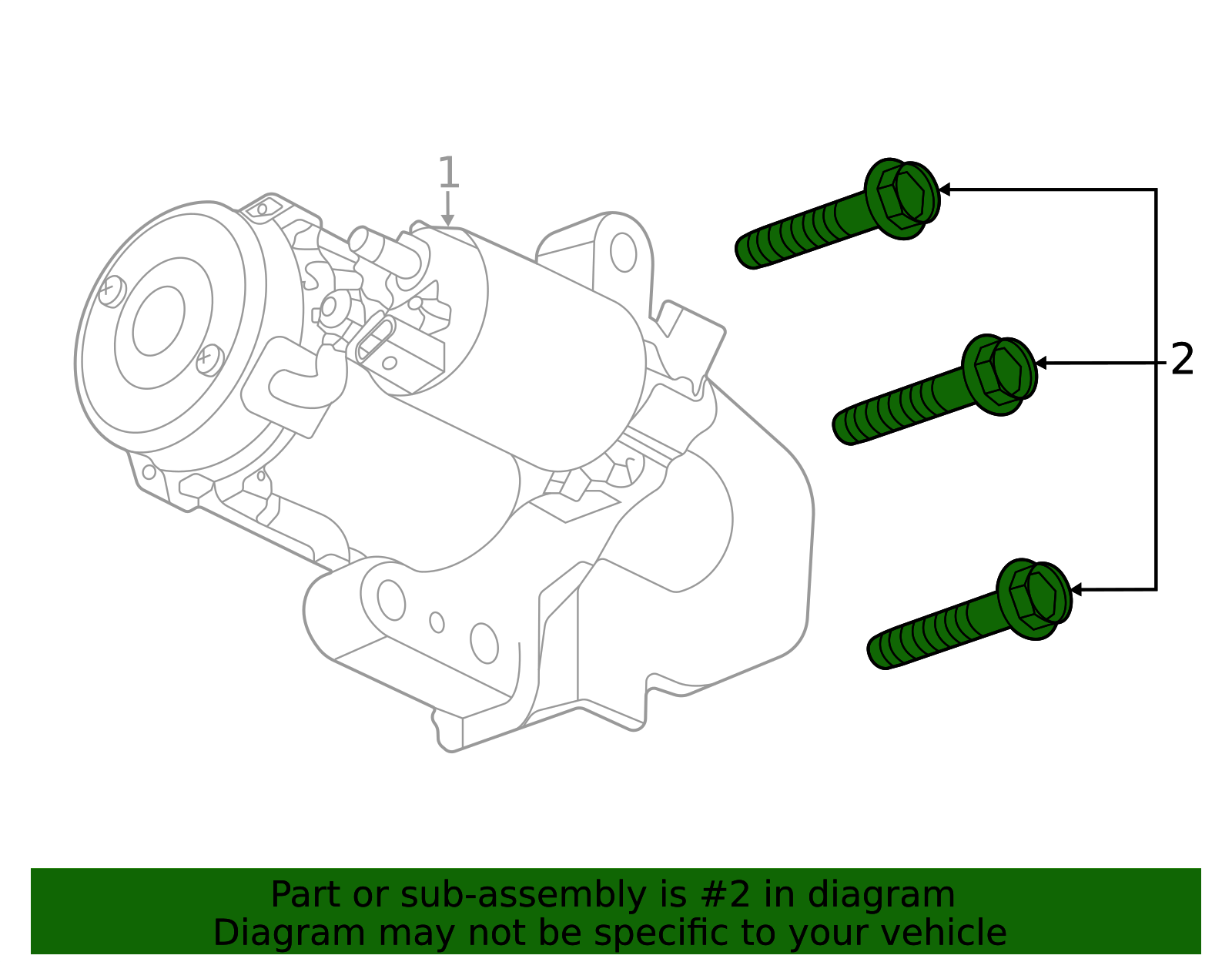 2019-2026 GM Multi-Purpose Bolt 11547697 GM | GMPartsDirect.com