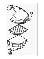 31338029 - Engine: Air Cleaner Assembly for Volvo: S60, S80, V60, XC60, XC70 Image