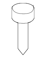 EYR500010 - : Front Cover Stud for Land-Rover Image