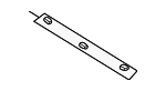 4B0845237B - Body: Windshield Spacer for Audi Image