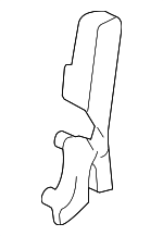 4C5Z7861348KAA - Body: Cover Shield for Lincoln: Aviator Image