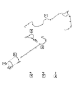 68271555AA - Rear Suspension: Air Suspension Reservoir for Mopar Image