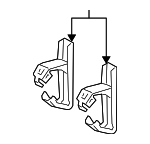 675001FC0A - Body: Protector for Nissan: Cube Image