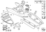 51167906429 - : Mount, Cup Holder for BMW Image