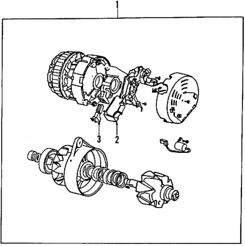 Alternator for 1995 Land Rover Defender 90 #0