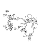 68190347AA - Electrical: Power Distribution Center Cover for Dodge: Durango | Fiat: 500 | Jeep: Grand Cherokee Image