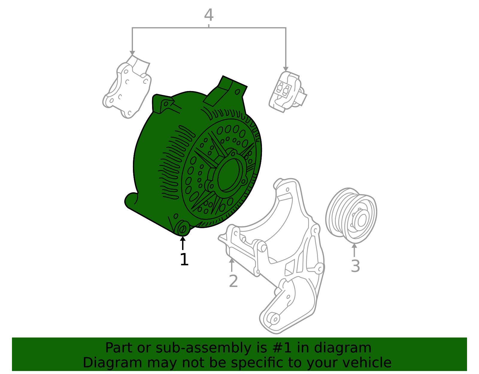 Motorcraft GL8719RM Alternatore Completo - Ricambio Auto, Venduto Dall'Estero
