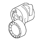 11287512758 - Cooling System: Tension Pulley for BMW Image