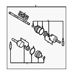 39101EE32B - : Axle Assembly for Nissan: Cube Image
