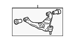 4806960040 - Suspension: Suspension Control Arm for Toyota Image