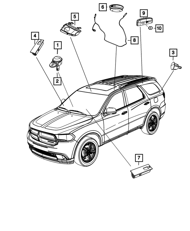 4560221AA - Electrical: Glove Box Switch And Lamp for Mopar Image image