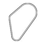 AJ5815908 - : Accessory Drive Belt for Mazda: 6, Tribute Image