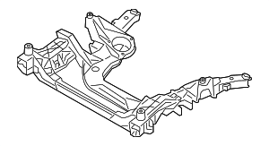 31116799321 - Suspension: Engine Cradle for BMW: 528i, 528i xDrive, 530i, 535d, 535d xDrive, 535i, 535i GT, 535i GT xDrive, 535i xDrive, 540i, 550i, 550i GT, 550i GT xDrive, 550i xDrive, 640i, 640i Gran Coupe, 640i xDrive, 640i xDrive Gran Coupe, 650i Gran Coupe, 650i xDrive, 650i xDrive Gran Coupe, 740i, 740Ld xDrive, 740Li, 740Li xDrive, 750i, 750i xDrive, 750Li, 750Li xDrive, 760Li, ActiveHybrid 5, M5, M6 Gran Coupe Image