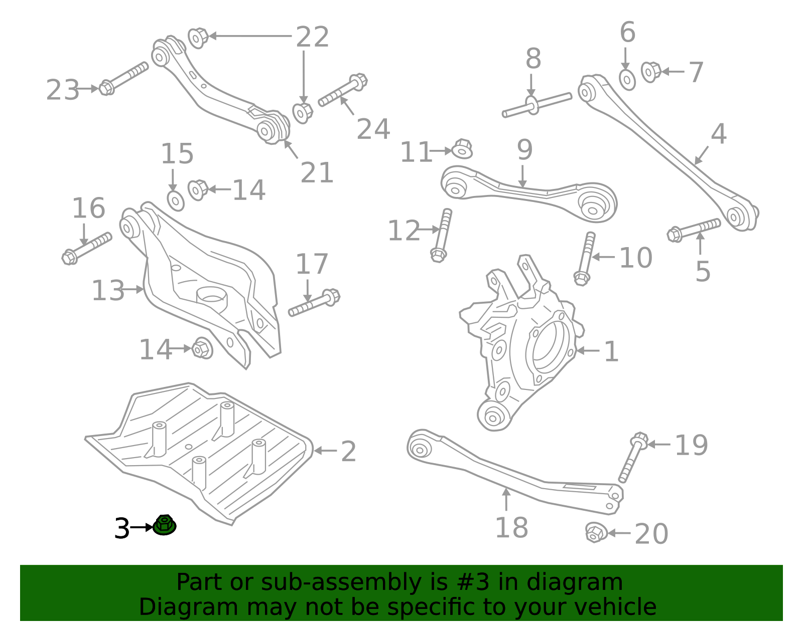 Ft Seat Air Bag Nut - BMW (7119902751)