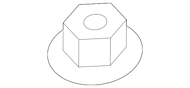 Ft Seat Air Bag Nut - BMW (7119902751)