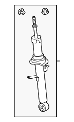 E61111MA1C - : Suspension Strut for INFINITI: Q70, Q70L Image