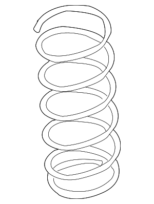 540101MA2A - : Coil Spring for INFINITI: M37, Q70 Image