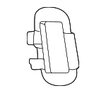 2643400QAA - Body: Vanity Lamp Bezel for Nissan Image