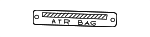 NA0169068A - Body: Air Bag Label for Mazda Image