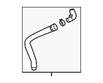 215135MP2A - Cooling System: Inlet Hose for Nissan Image