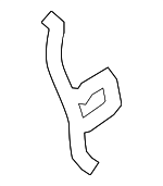 8K0615269 - : Disc Brake Pad Retaining Clip for Audi: A4, A4 Quattro, A5, A5 Quattro, Q5, S4, S5 Image