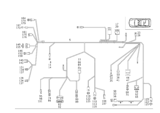 365450628 - Electrical Equipment and Instruments: Receptacle Housing for Mercedes-Benz: ML320, ML430, ML55 AMG Image image