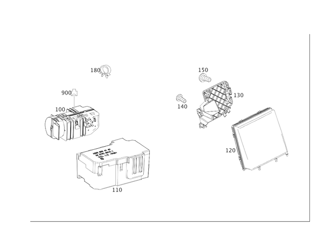 2139006033 - Vacuum System/Hydraulic System: Control Unit for Mercedes-Benz: AMG GT 43, AMG GT 53, AMG GT 63, AMG GT 63 S, AMG GT 63 S E Performance, CLS450, CLS53 AMG, E300, E350, E43 AMG, E53 AMG, E63 AMG S, G500, G550, G580, G63 4x4 Squared AMG, G63 AMG, GLS450, GLS580, GLS63 AMG, Maybach GLS600, Maybach S550, Maybach S560, Maybach S600, Maybach S650, S450, S550, S550e, S560, S600, S63 AMG, S65 AMG Image image